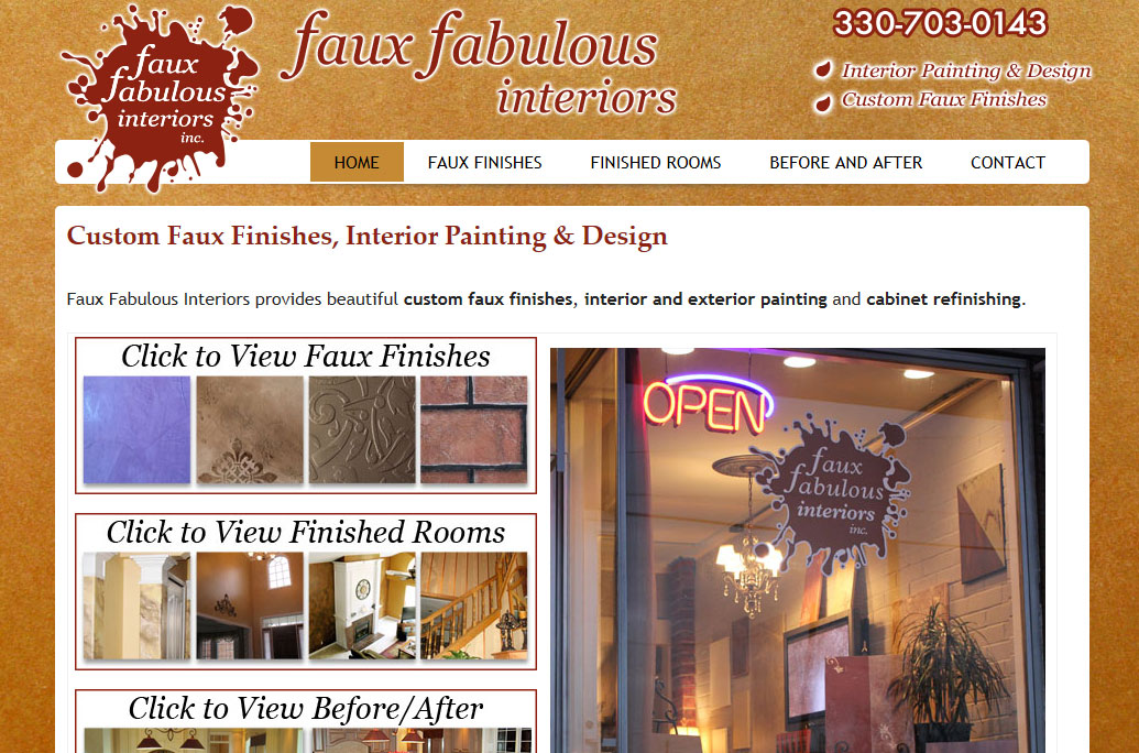 Faux Fabulous Interiors